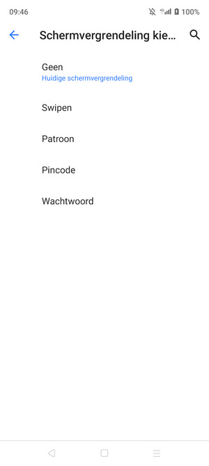 Selecteer Patroon