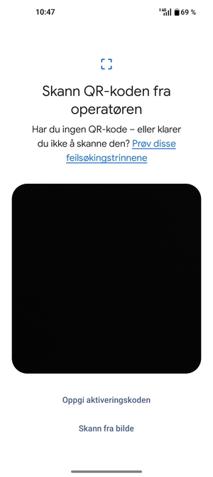 Skann
QR-koden