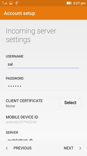 Enter USERNAME