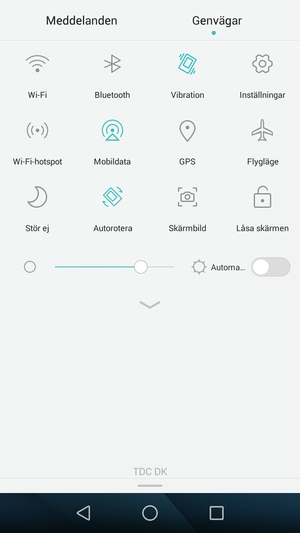 Stäng av Wi-Fi och Bluetooth