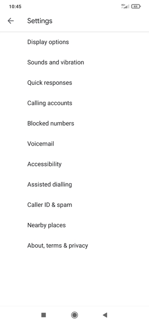 Select Voicemail