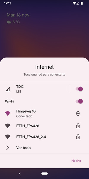 Desactive Wi-Fi