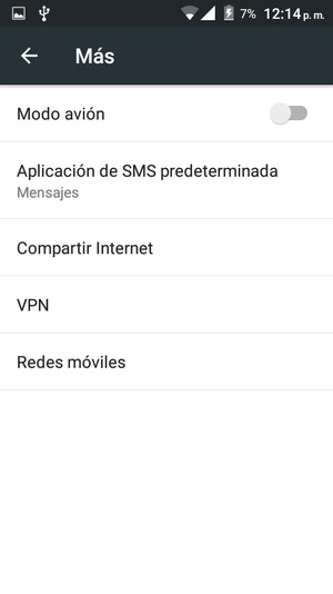 Seleccione Redes móviles