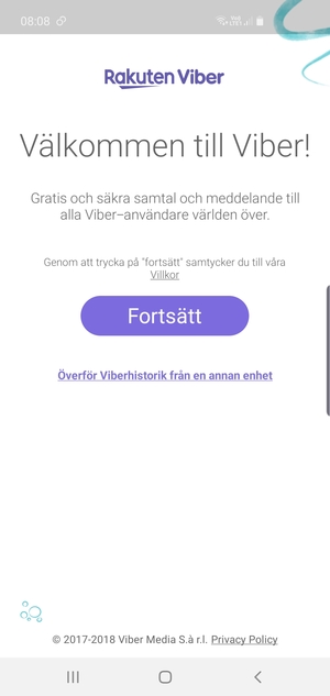 Din app är redo att användas