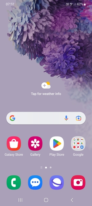 Swipe up