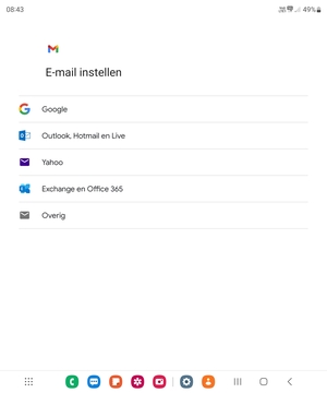 Selecteer Google