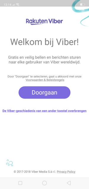 Uw app is klaar voor gebruik