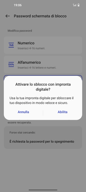 Seleziona la tua opzione preferita