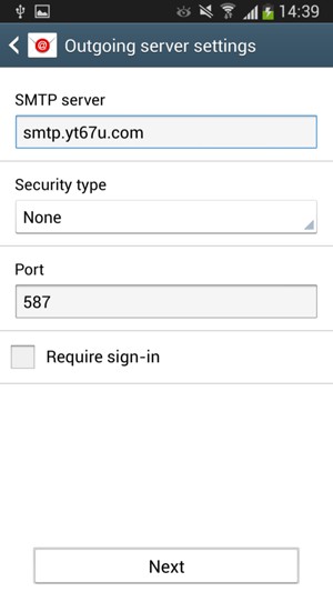 Uncheck the Require sign-in checkbox and select Next