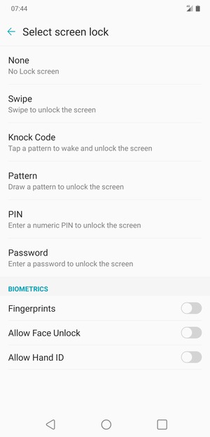 Select Pattern