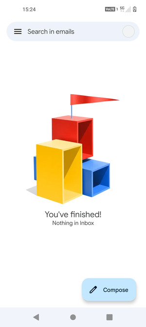 Your Gmail is ready to use