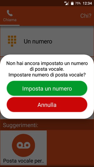 Seleziona Imposta un numero