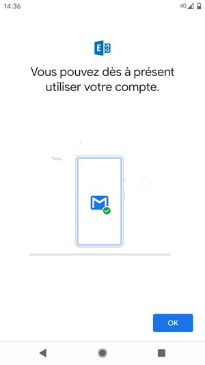 Sélectionnez OK