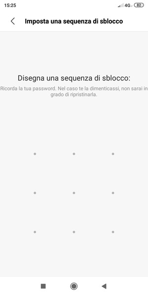 Disegna una sequenza di sblocco