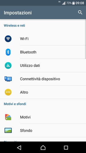Seleziona Altro