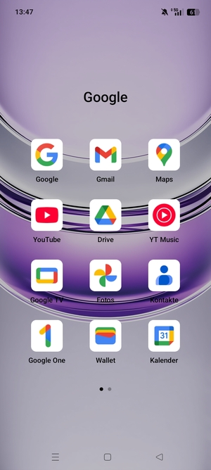 Wählen Sie Gmail