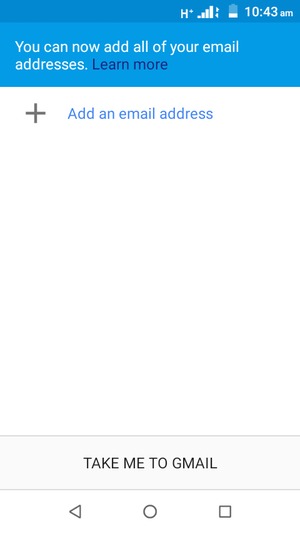 Select Add an email address