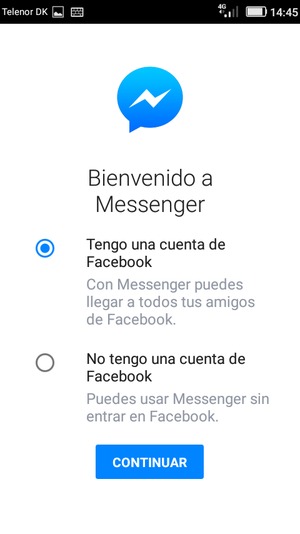 Su aplicación está lista para usar