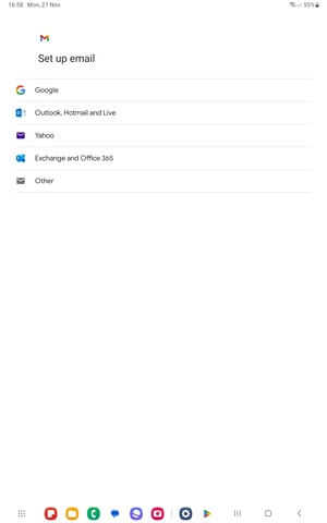 Select Outlook, Hotmail and Live