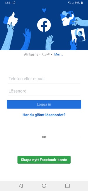 Din app är redo att användas