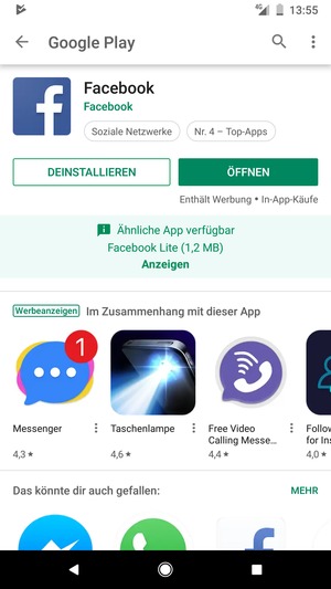 Wählen Sie ÖFFNEN