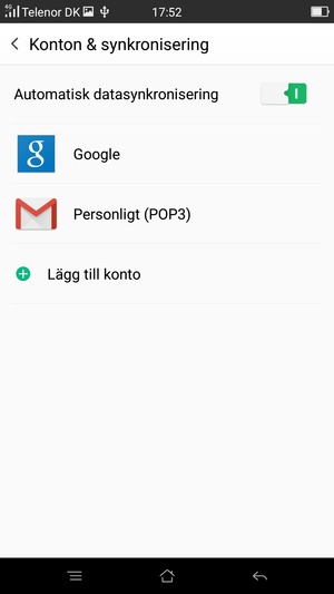 Välj Google