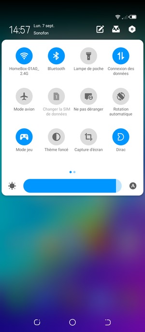 Désactiver le Wi-Fi et le Bluetooth
