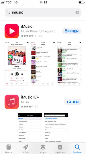 Wählen Sie ÖFFNEN