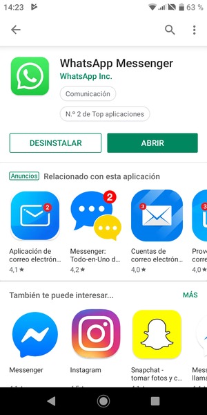 Seleccione ABRIR