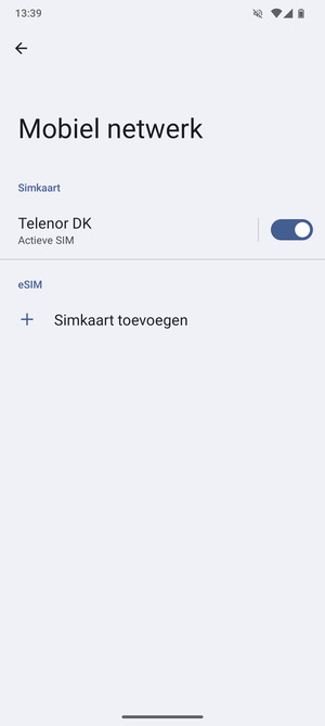 Selecteer Public