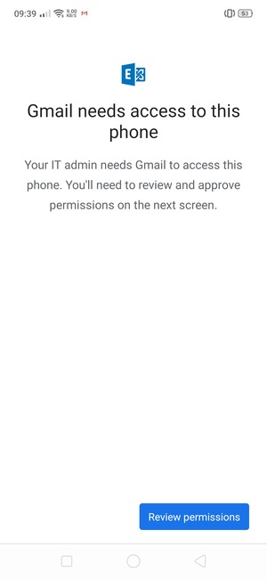Select Review permissions