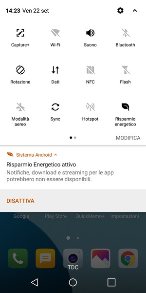 Attiva Risparmio energetico