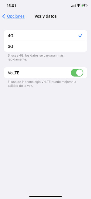Seleccione 3G