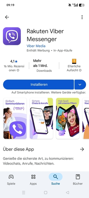 Wählen Sie Installieren