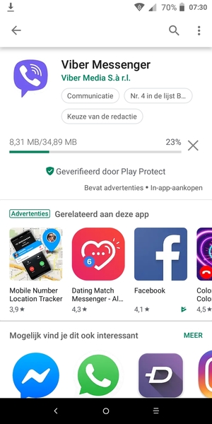 Wacht tot het installatieproces beëindigd is