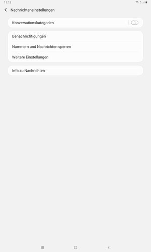 Wählen Sie Weitere Einstellungen
