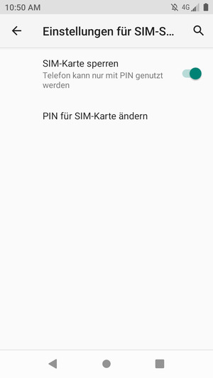 Wählen Sie PIN der SIM-Karte ändern