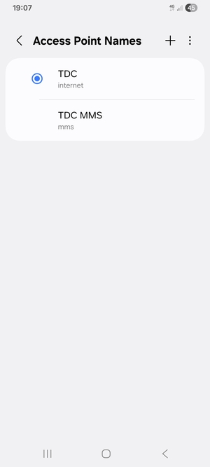 Your phone has now been set up to MMS