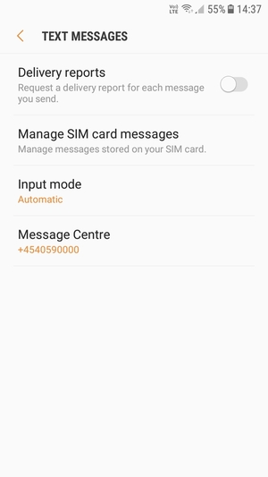Select Message Centre