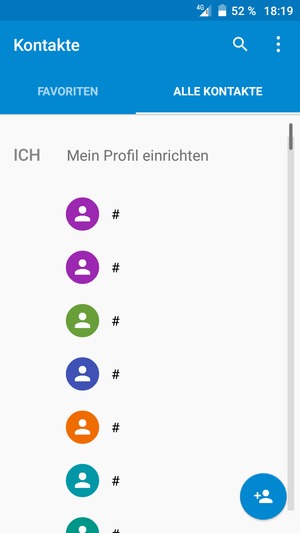 Wählen Sie die Menü-Taste