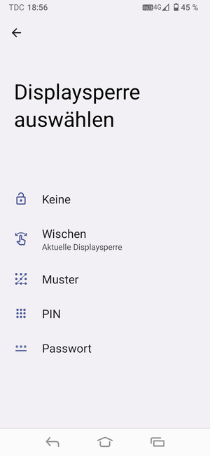 Wählen Sie Muster