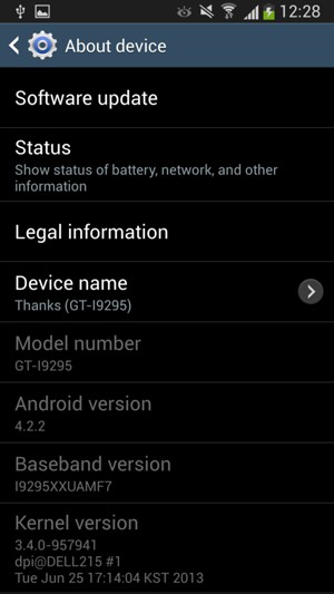 Select Software update