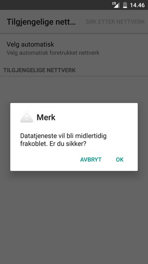 Velg OK