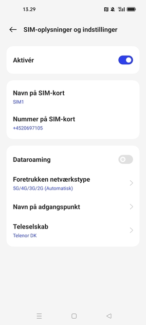 Vælg Navn på adgangspunkt