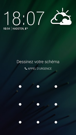Votre téléphone est maintenant sécurisé par un écran de verrouillage