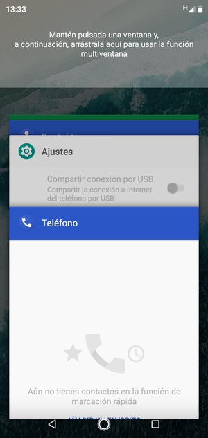 Deslice las aplicaciones a la derecha para cerrarlas