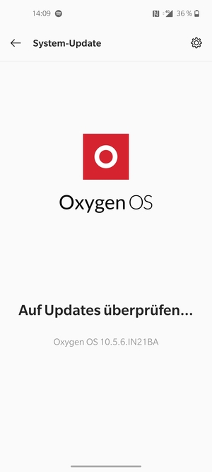 Warten Sie, bis die Suche abgeschlossen ist