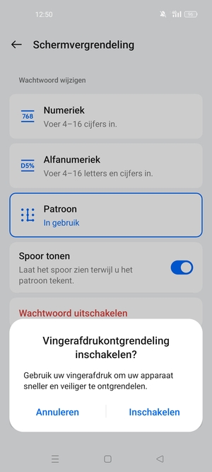 Selecteer uw voorkeursoptie