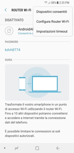 Seleziona Configura Router Wi-Fi