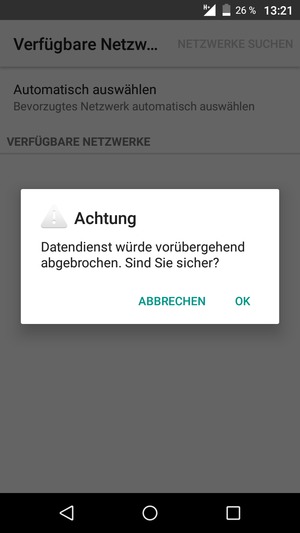Wählen Sie OK